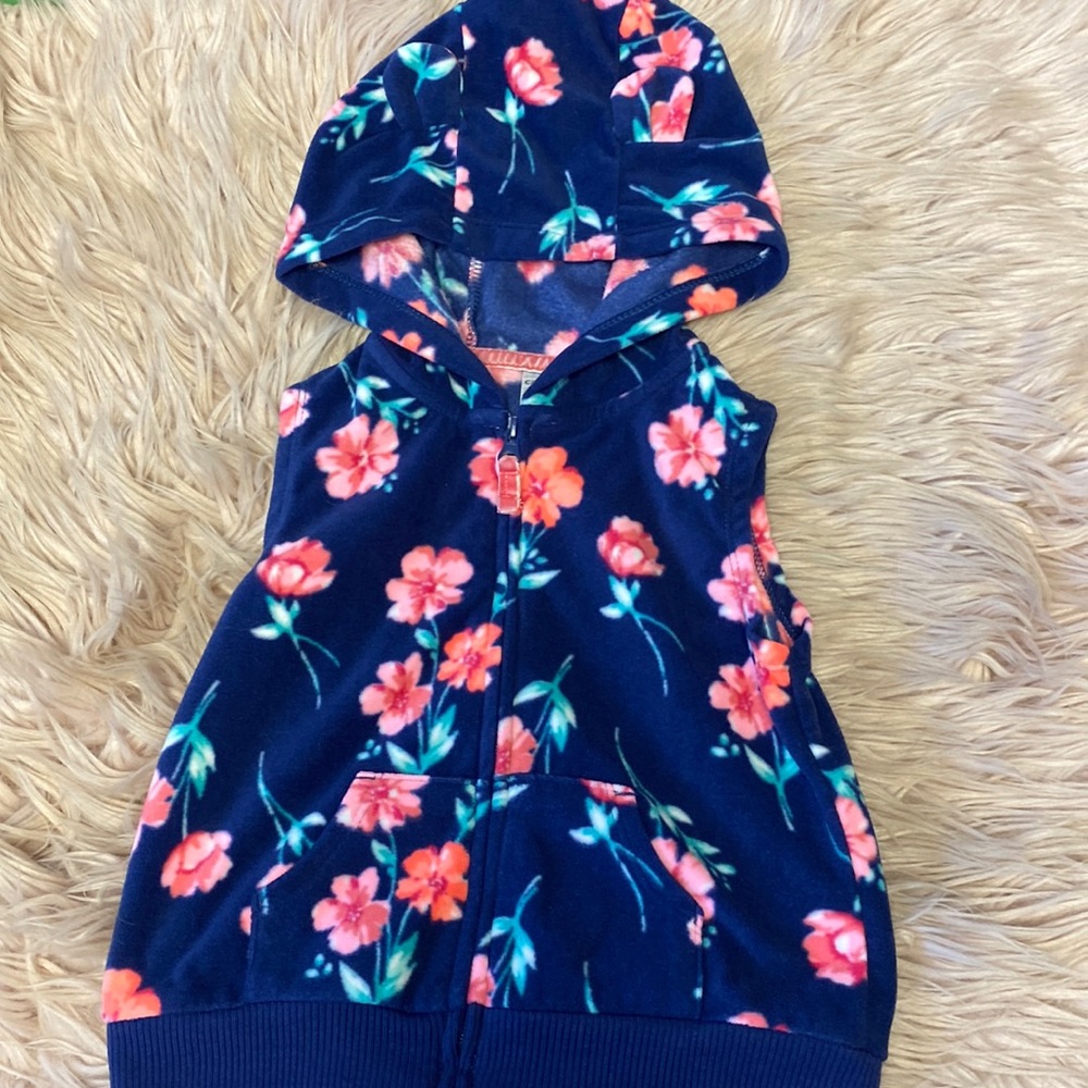 Floral Vest with Ears